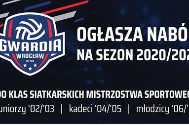 KFC Gwardia Wrocław ogłosiła nabór do klas mistrzostwa sportowego
