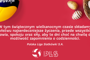 Życzenia od Polskiej Ligi Siatkówki S.A.