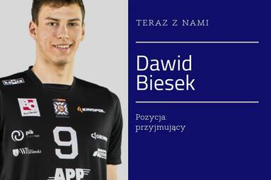 Dawid Biesek dołącza do zespoły ZAKSY Strzelce Opolskie