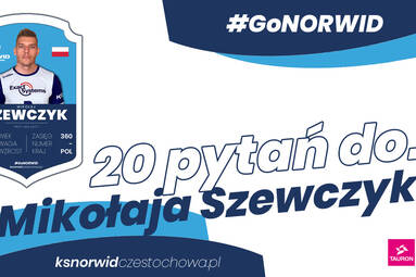 Z cyklu ” Dwadzieścia pytań do…” -  Mikołaj Szewczyk