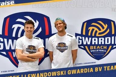 Zdybek i Lewandowski w GWR Beach Volley
