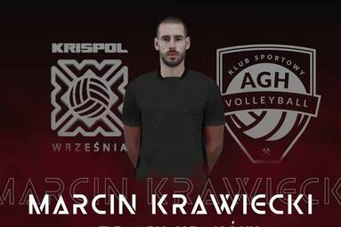 Marcin Krawiecki nowym rozgrywającym AZS AGH Kraków