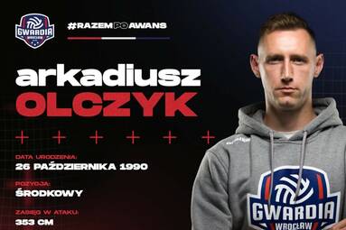 Kapitan Arkadiusz Olczyk pozostaje w Gwardii Wrocław