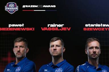 Estończyk i czterech Polaków. Sztab szkoleniowy Gwardii Wrocław 2021/22