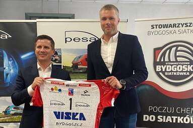 PESA Bydgoszcz nowym sponsorem bydgoskiej drużyny 
