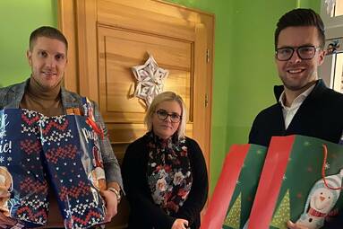 Gwarmisie sprawiły prezent