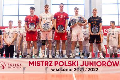 Zawodnicy SMS PZPS Spała wyróżnieni podczas MP Juniorów - Bartoszyce 2022