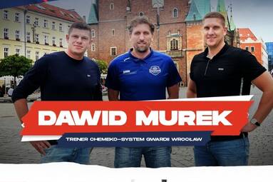 Dawid Murek nowym trenerem Chemeko-System Gwardii Wrocław