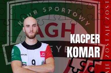 Kacper Komar zostaje w Krakowie