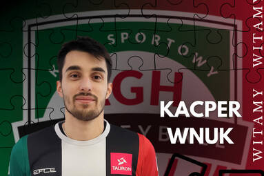 Kacper Wnuk nowym atakującym AZS AGH Kraków