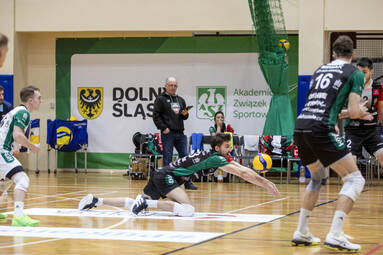 AZS AGH Kraków wygrał mecz za dziewięć punktów