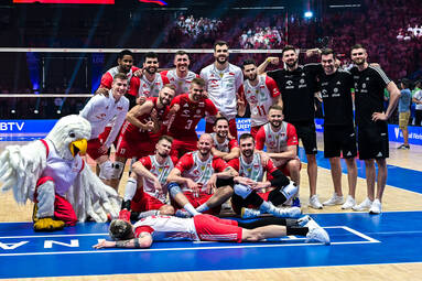 Reprezentacja Polski na podium. Polska pokonała Słowenie w meczu o brąz Ligi Narodów [ZDJĘCIA]