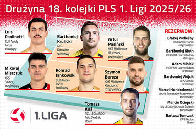 Drużyna 18. kolejki PLS 1. Ligi