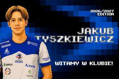 Jakub Tyszkiewicz nowym przyjmującym Nowak-Mosty MKS Będzin