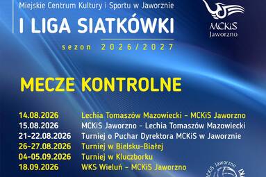 Sparingowe plany MCKiS Jaworzno