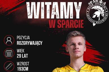Kolejne wzmocnienie Sparty Grodzisk Mazowiecki