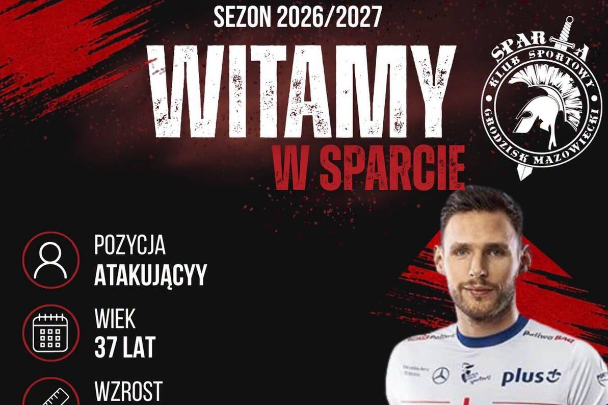 Nowe twarze w KS Sparta Grodzisk Mazowiecki
