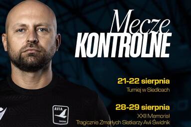 Plan meczów kontrolnych PZL LEONARDO Avii Świdnik