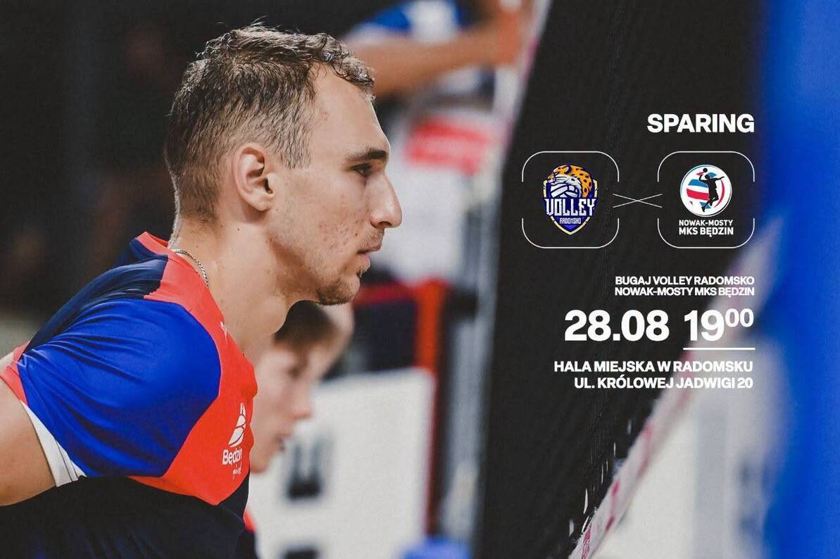 W piątek sparing Nowak-Mosty MKS Będzin z KS Volley Radomsko