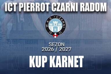 Karnety na mecze ICT PIERROT Czarnych Radom już w sprzedaży
