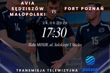 Czwartek z PLS 1. Ligą: Avia Sędziszów Małopolski - Fort Poznań 0:3