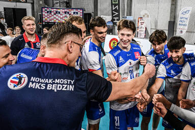 Niedziela z TAURON 1. Ligą: Nowak-Mosty MKS Będzin - CUK Anioły Toruń 3:2