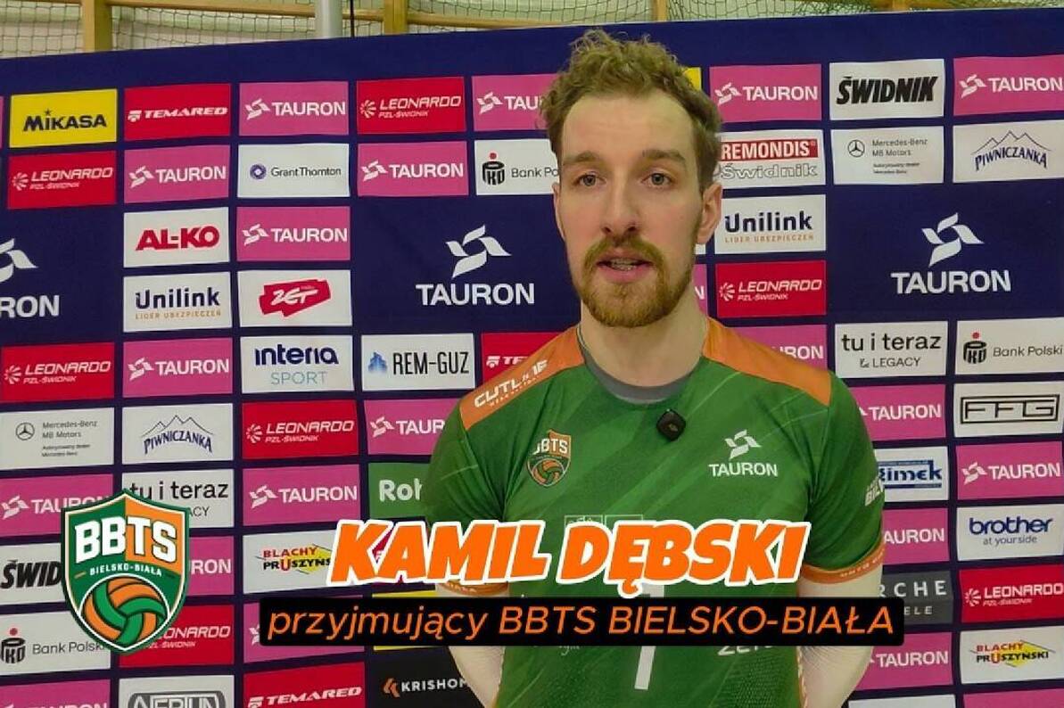 Kamil Dębski po meczu z PZL LEONARDO Avią Świdnik